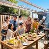 ウッドデッキBBQ