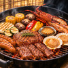 新鮮な食材でBBQを!BBQグリル完備