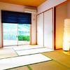 畳の香りが心地よい和室
