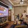 大画面スクリーンで映画見放題