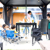ガゼボでガーデンBBQ!