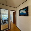 南国スタイルの玄関エントランス