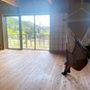 大人も乗れるハンモックブランコ