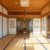 光差し込む暖かい雰囲気の和室