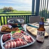 海を眺めながらプライベートBBQを!