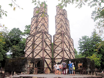 世界遺産の韮山反射炉
