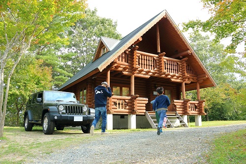 貸別荘・コテージ・一棟貸し切りの宿のリビング風景